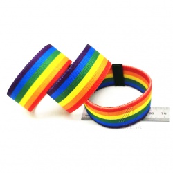 Sublimation printed elastic wristband